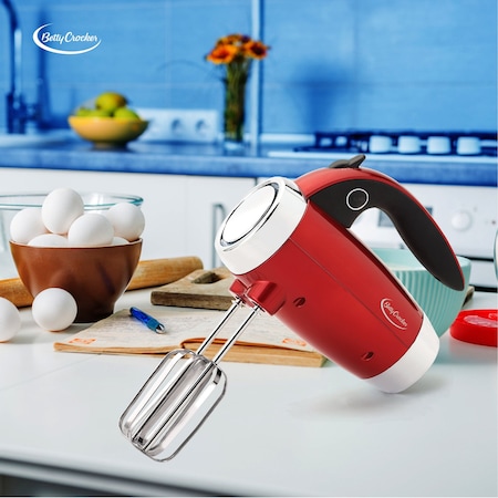 Betty Crocker 7 Speed Hand Mixer BC-2208CMR